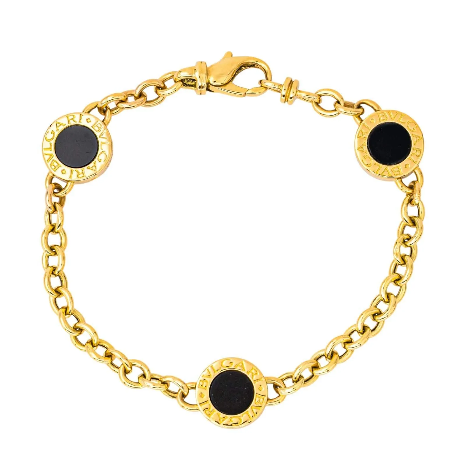 Bulgari Bracelet Or jaune Onyx sold by 58 Facettes