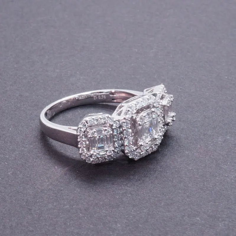 Bague or blanc diamants sold by 58 Facettes product image thumbnail 3