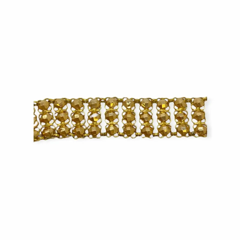 Bracelet maille originale or jaune sold by 58 Facettes
