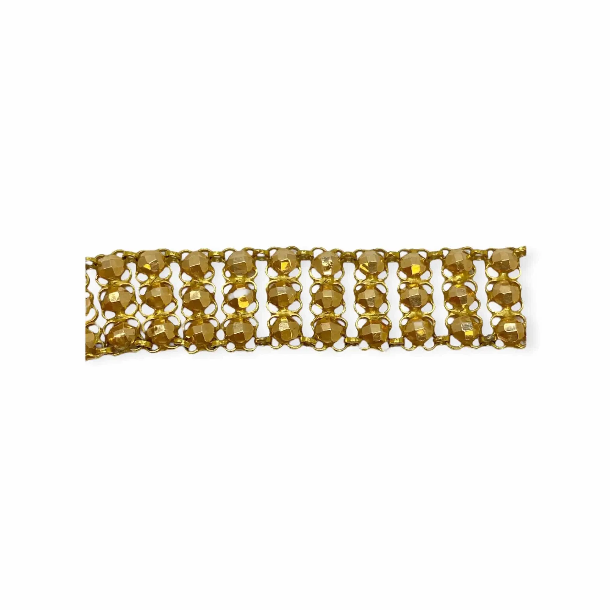 Bracelet maille originale or jaune sold by 58 Facettes