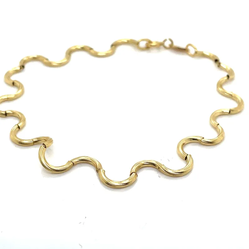 Bracelet Or Jaune sold by 58 Facettes