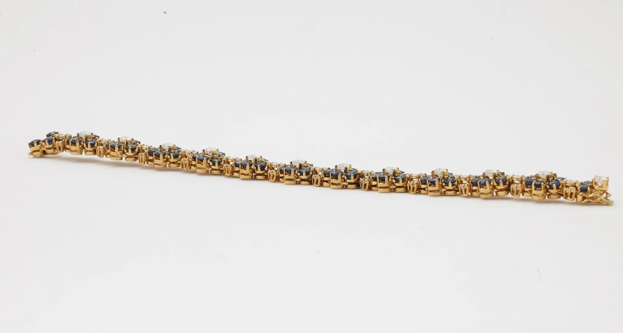 Bracelet saphirs et diamants sold by 58 Facettes product image thumbnail 4