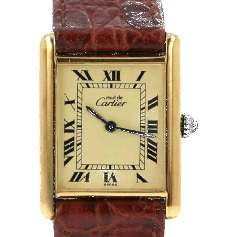 Cartier Montre Tank Vermeil sold by 58 Facettes