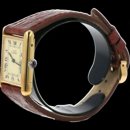 Cartier Montre Tank Vermeil sold by 58 Facettes product image thumbnail 3