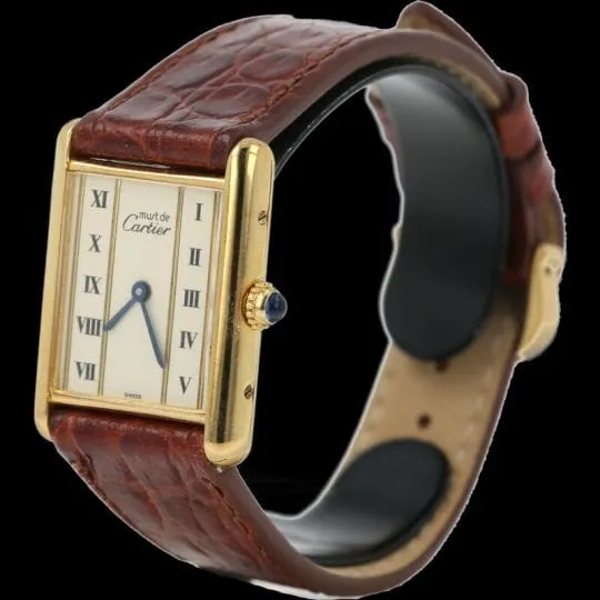 Cartier Montre Tank Vermeil sold by 58 Facettes product image thumbnail 2