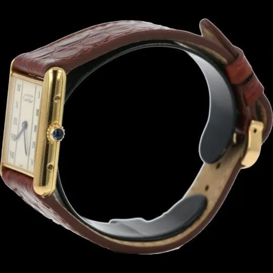 Cartier Montre Tank Vermeil sold by 58 Facettes product image thumbnail 3