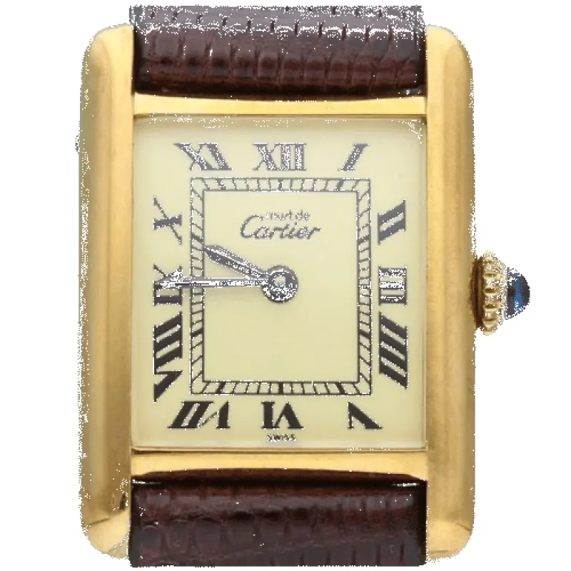 Cartier Montre Tank Vermeil sold by 58 Facettes