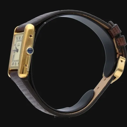 Cartier Montre Tank Vermeil sold by 58 Facettes product image thumbnail 4