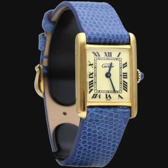 Cartier Montre Tank Vermeil sold by 58 Facettes product image thumbnail 5