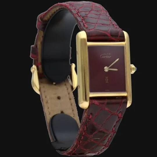 Cartier Montre Tank Vermeil sold by 58 Facettes product image thumbnail 5