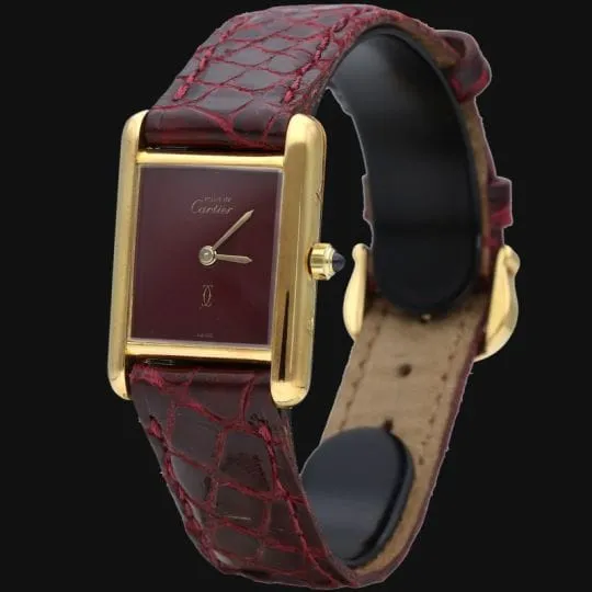 Cartier Montre Tank Vermeil sold by 58 Facettes product image thumbnail 2