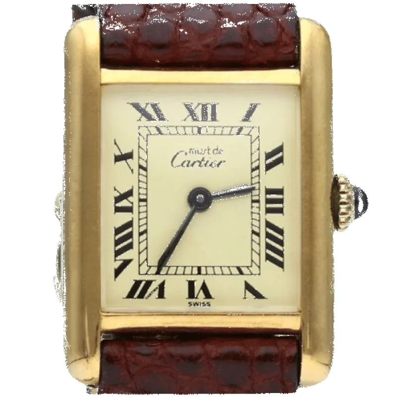 Cartier Montre Tank Vermeil sold by 58 Facettes