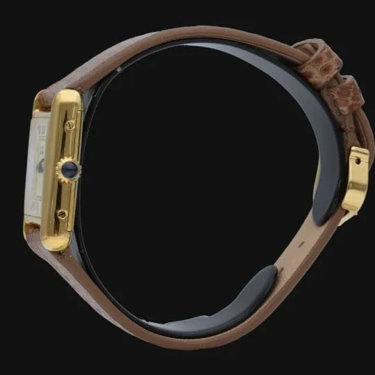 Cartier Montre Tank Vermeil sold by 58 Facettes product image thumbnail 4