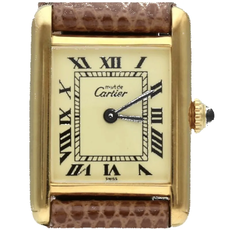 Cartier Montre Tank Vermeil sold by 58 Facettes