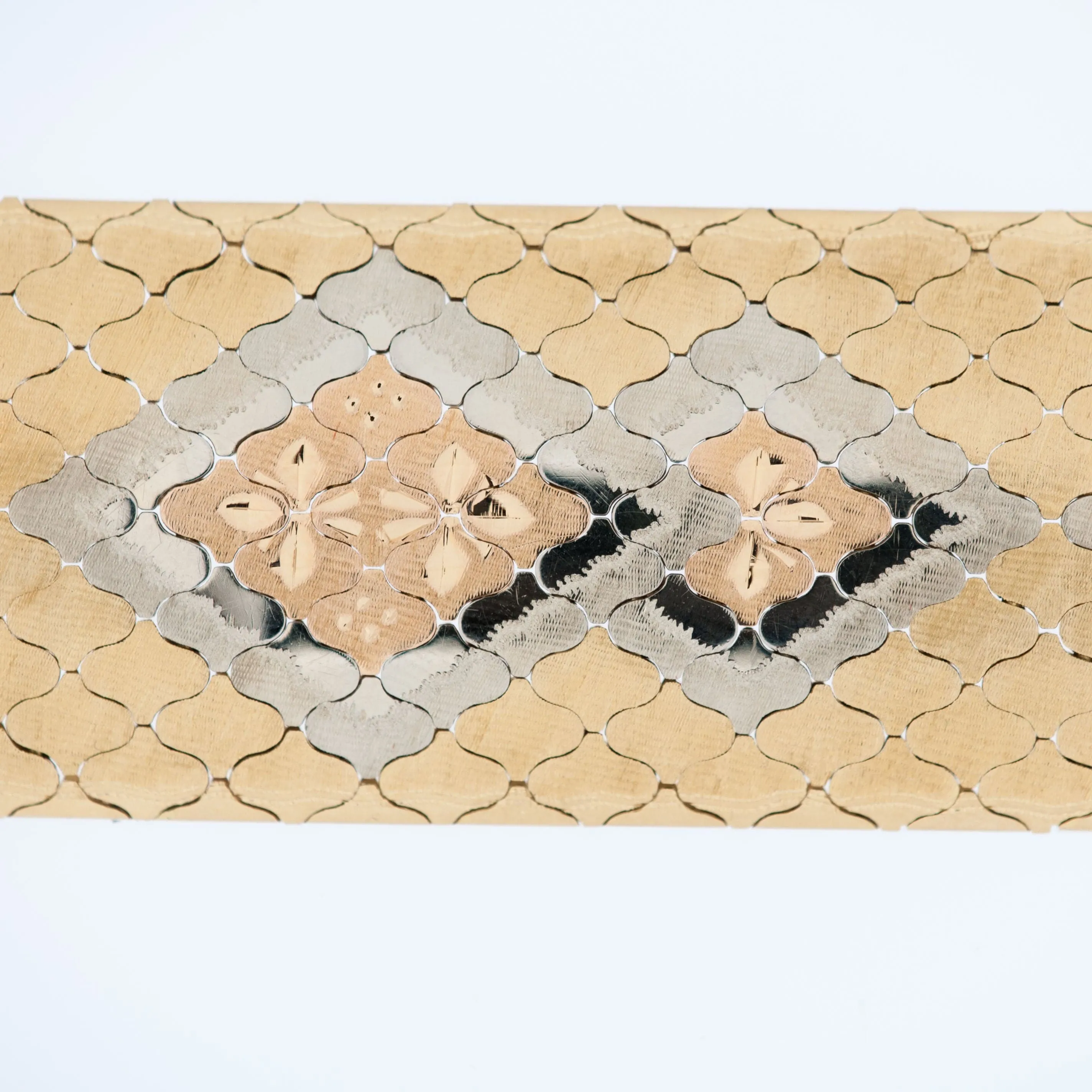 Bracelet manchette Art Déco en triple or sold by 58 Facettes product image thumbnail 5