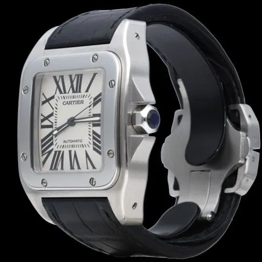 Cartier Montre Santos 100 Xl sold by 58 Facettes product image thumbnail 3