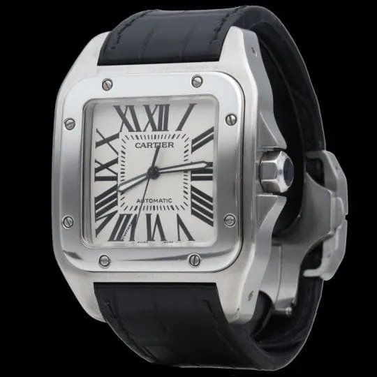Cartier Montre Santos 100 Xl sold by 58 Facettes product image thumbnail 4