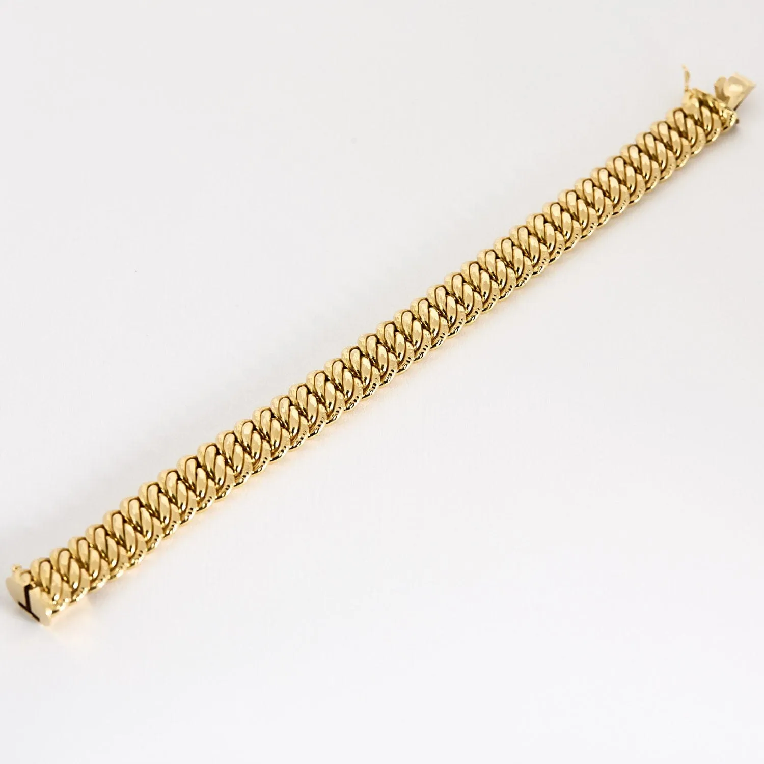 Bracelet maille Américaine en or jaune sold by 58 Facettes product image thumbnail 3