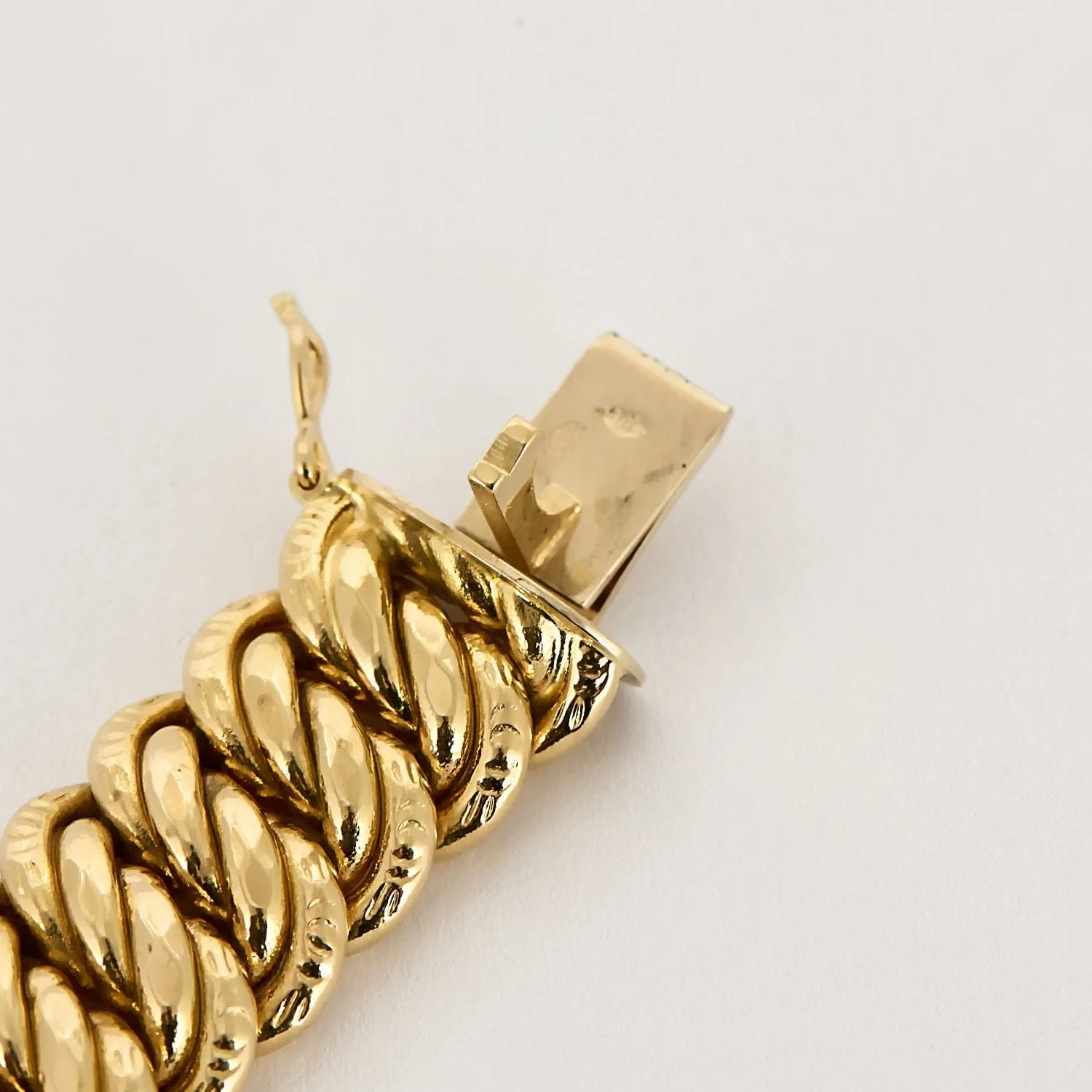 Bracelet maille Américaine en or jaune sold by 58 Facettes product image thumbnail 4