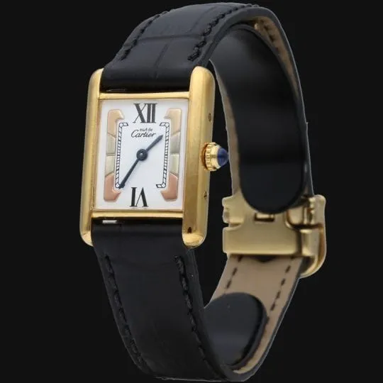 Cartier Montre Tank Vermeil sold by 58 Facettes product image thumbnail 2