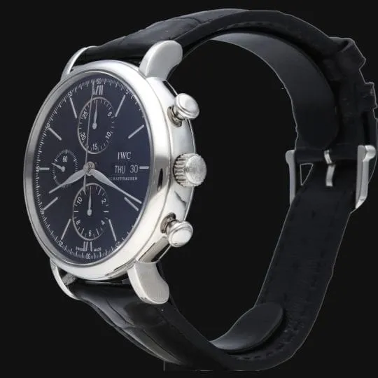 Iwc Montre Portofino Chronograph sold by 58 Facettes product image thumbnail 4