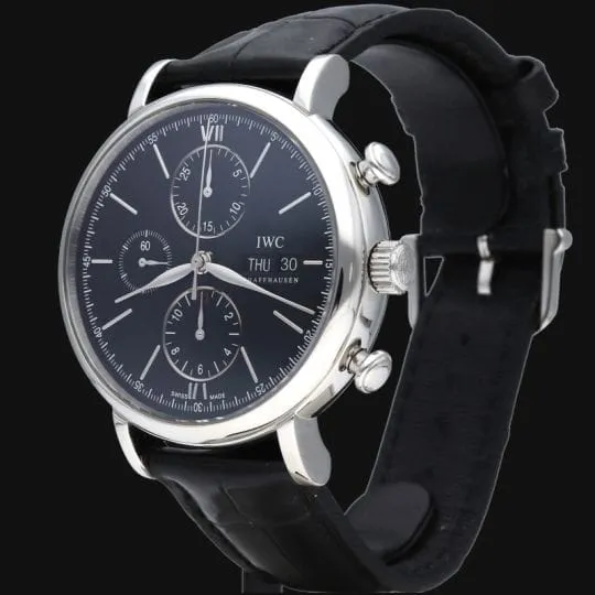 Iwc Montre Portofino Chronograph sold by 58 Facettes product image thumbnail 2