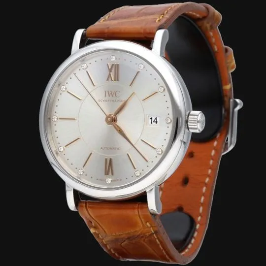 IWC Portofino - Montre automatique 37 mm en acier sold by 58 Facettes product image thumbnail 2