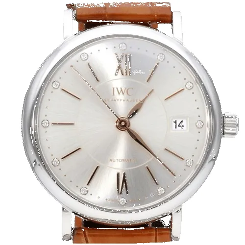 IWC Portofino - Montre automatique 37 mm en acier sold by 58 Facettes