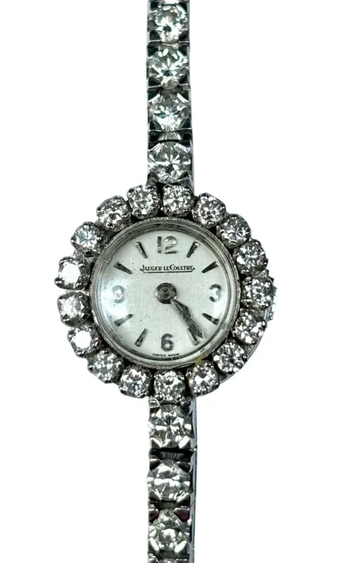 Jaeger-LeCoultre - Montre-bracelet en diamants et or blanc sold by 58 Facettes