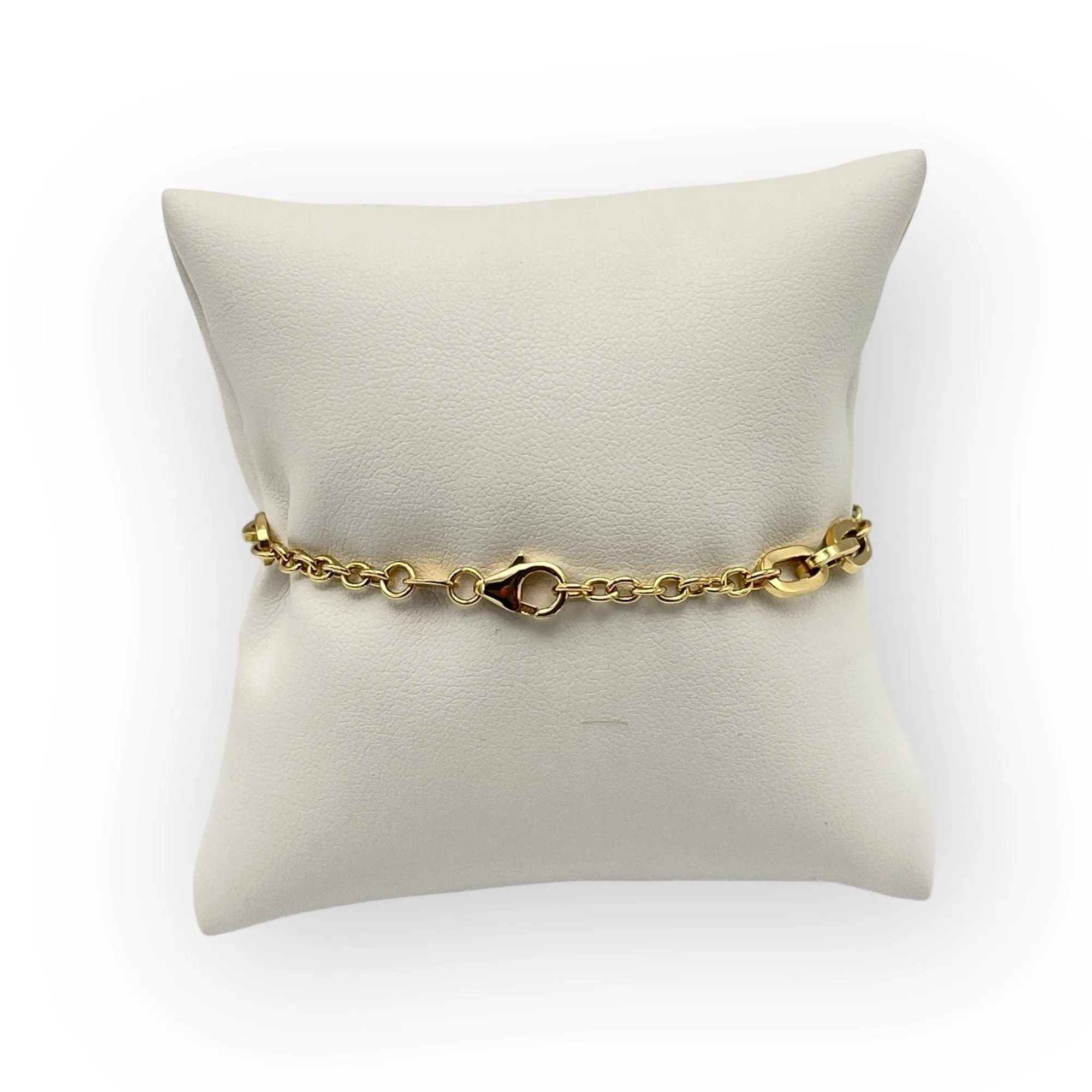 Bracelet or jaune maille alternée sold by 58 Facettes product image thumbnail 4