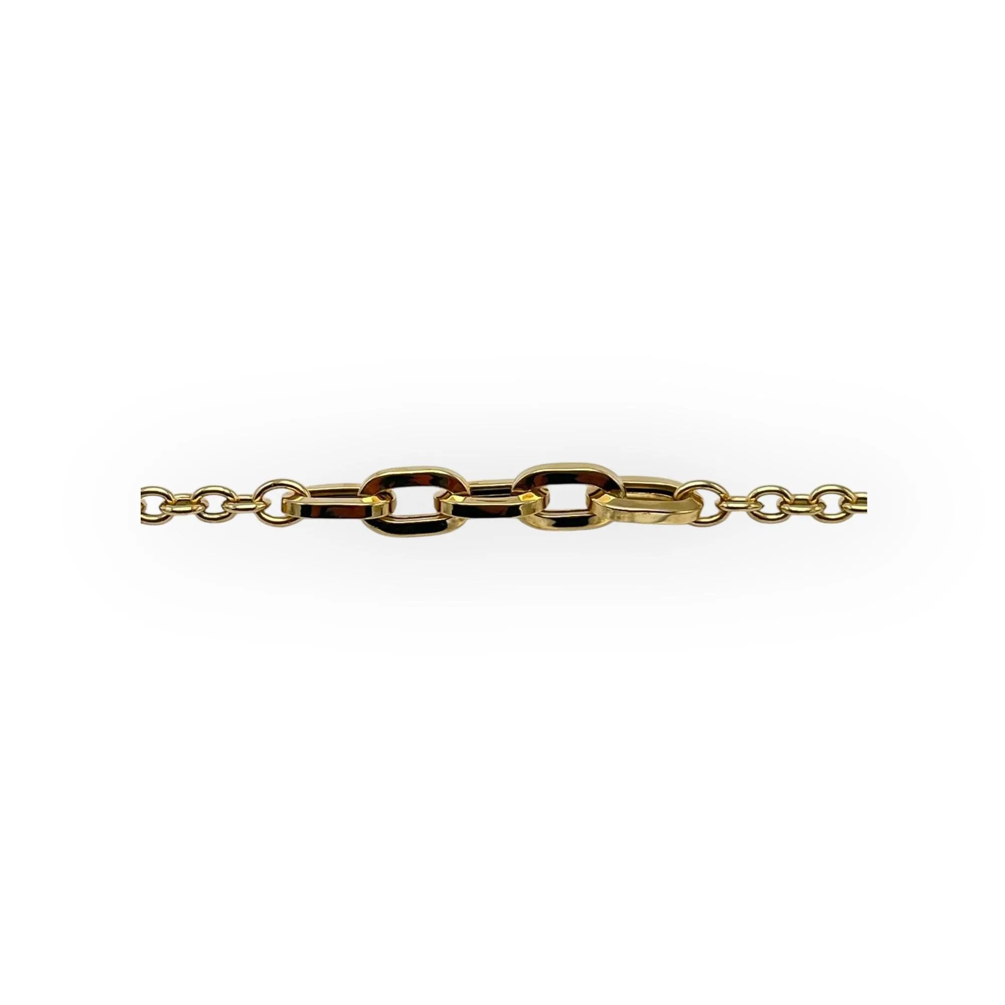 Bracelet or jaune maille alternée sold by 58 Facettes product image thumbnail 5