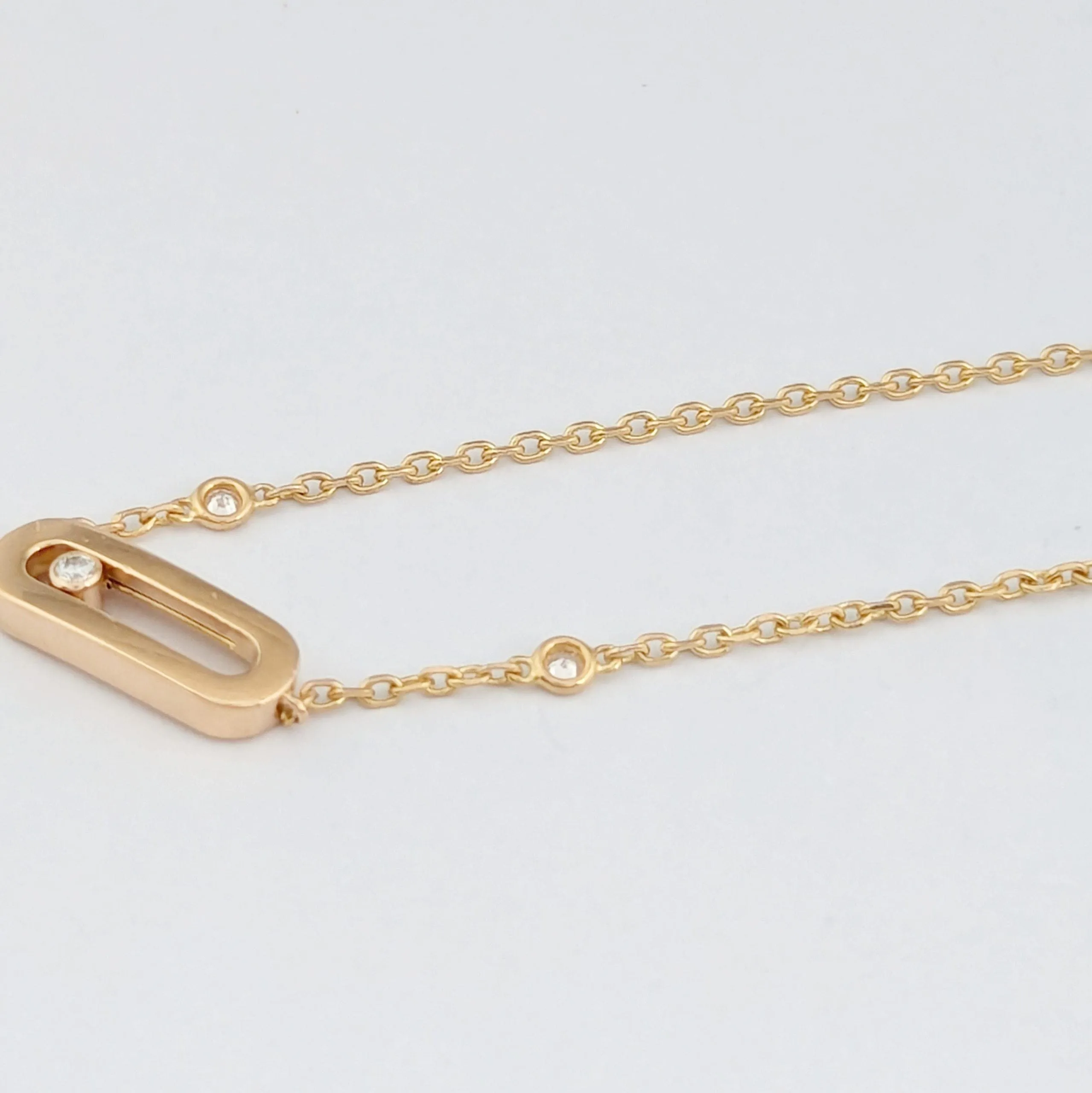 Bracelet Messika Move Classique en or rose et diamants sold by 58 Facettes product image thumbnail 5