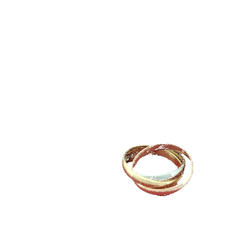 Cartier - Motif pour bracelet « Trinity » 3 ors sold by 58 Facettes