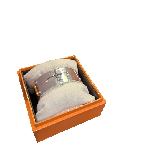 Bracelet jonc Hermès Kelly en argent sold by 58 Facettes