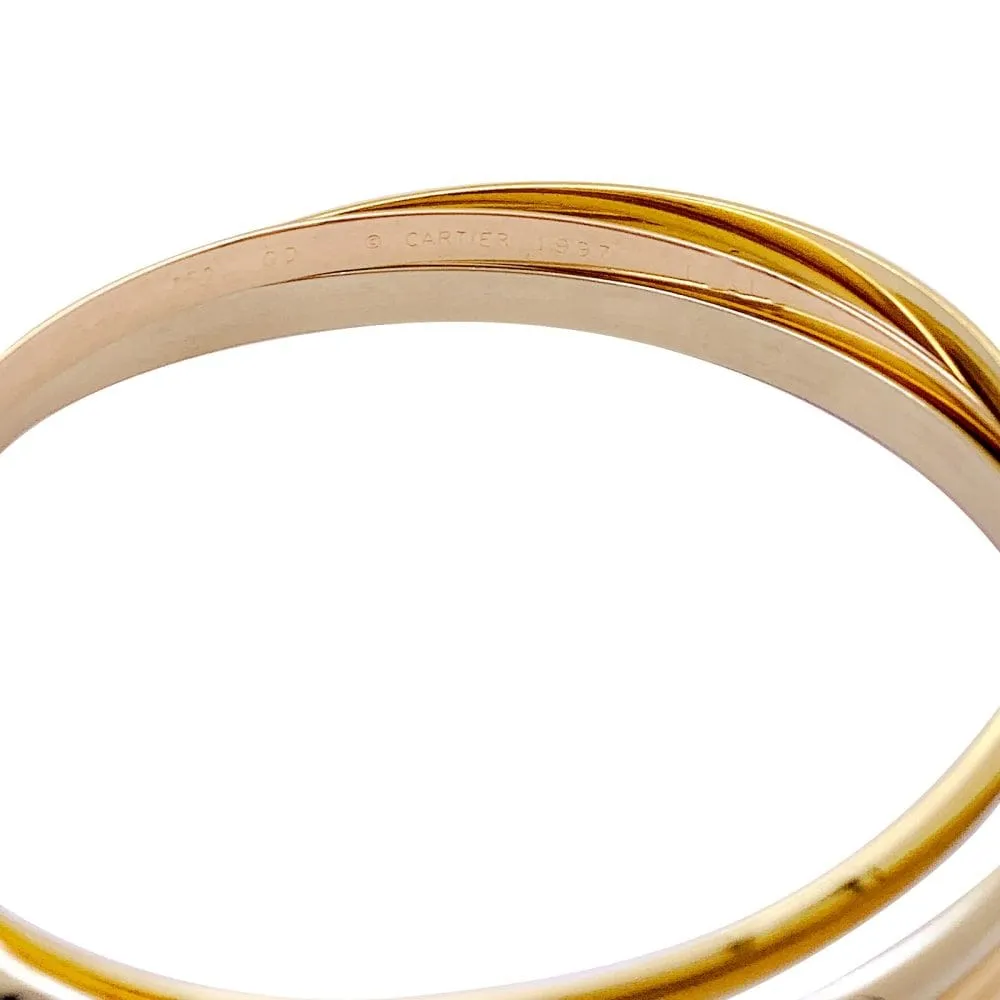 Bracelet Cartier, "Trinity", trois ors. sold by 58 Facettes product image thumbnail 4