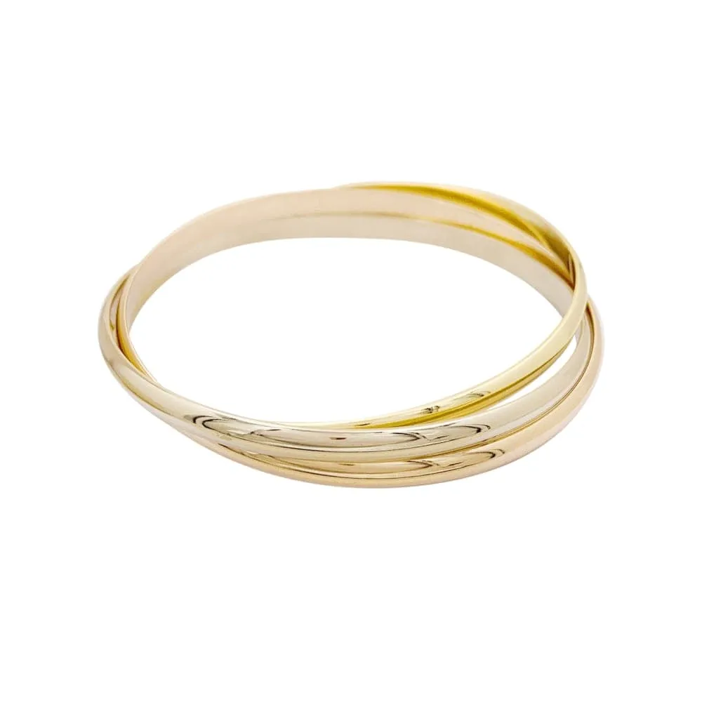Bracelet Cartier, "Trinity", trois ors. sold by 58 Facettes product image thumbnail 5