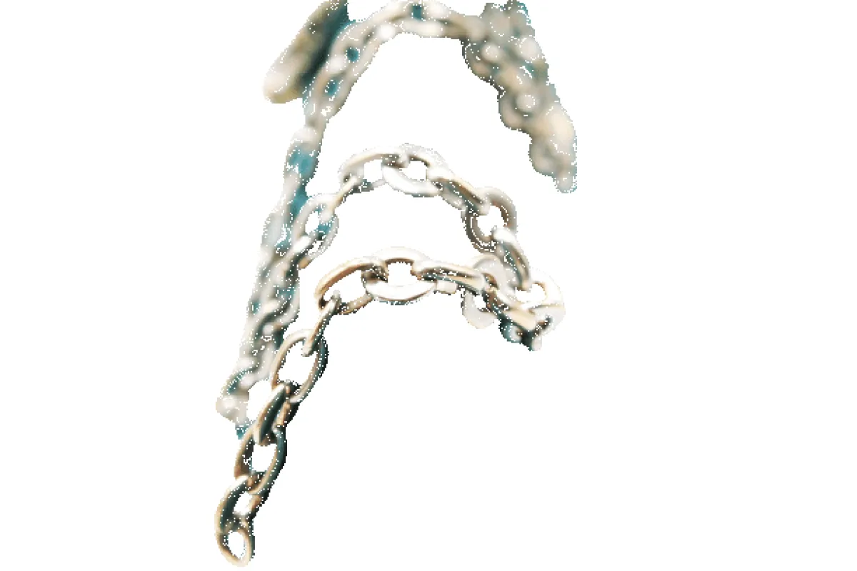 Bracelet maille jaseron or blanc sold by 58 Facettes