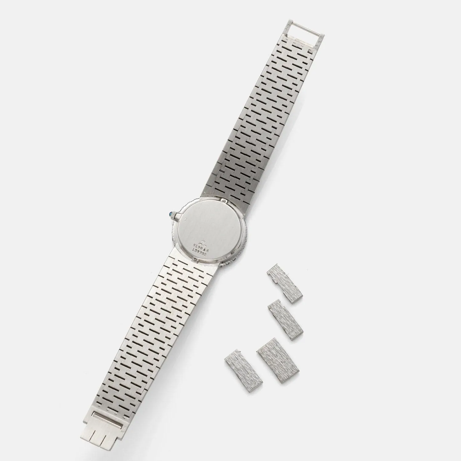 Piaget - Montre vintage en or blanc 18k et diamants sold by 58 Facettes product image thumbnail 4