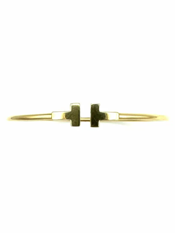 TIFFANY & Co. Collection "T", bracelet or jaune 18K sold by 58 Facettes