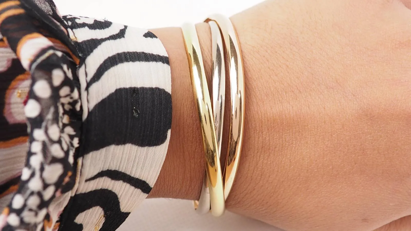 Bracelet Trinity de Cartier d'occasion trois ors sold by 58 Facettes product image thumbnail 2