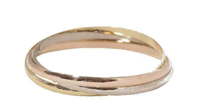 Bracelet Trinity de Cartier d'occasion trois ors sold by 58 Facettes