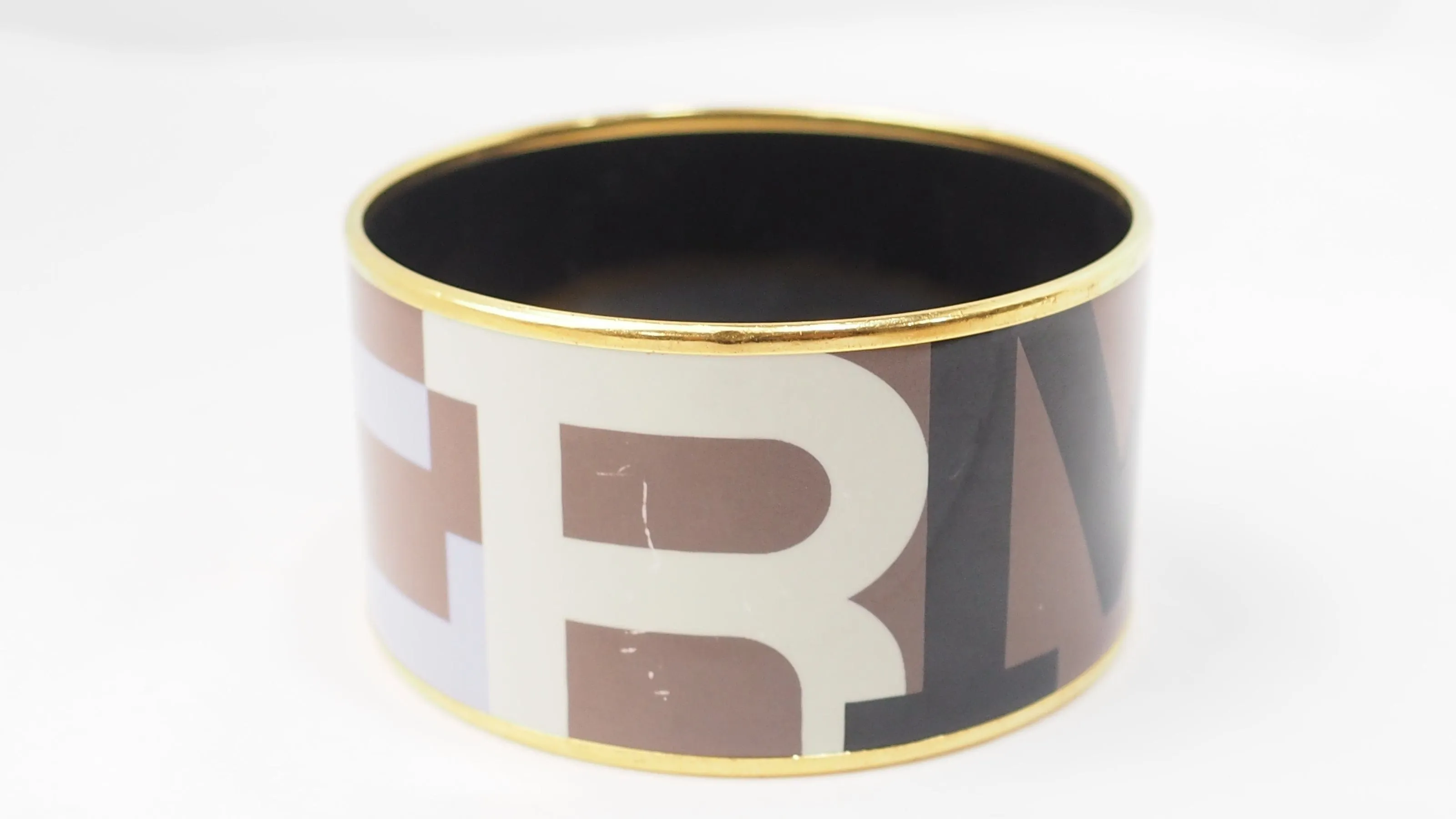 Bracelet Hermès manchette en émail multicolore sold by 58 Facettes product image thumbnail 3