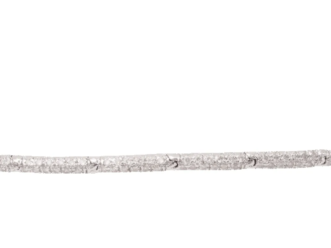 Bracelet rivière en or blanc et diamants 1.10cts sold by 58 Facettes