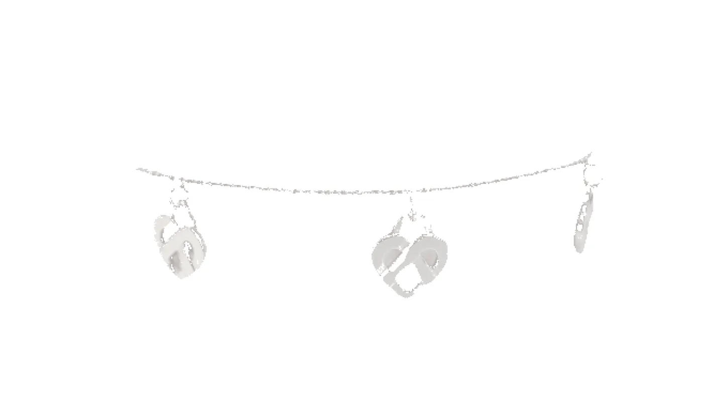 Bracelet Poiray Coeur Entrelacé en or blanc sold by 58 Facettes