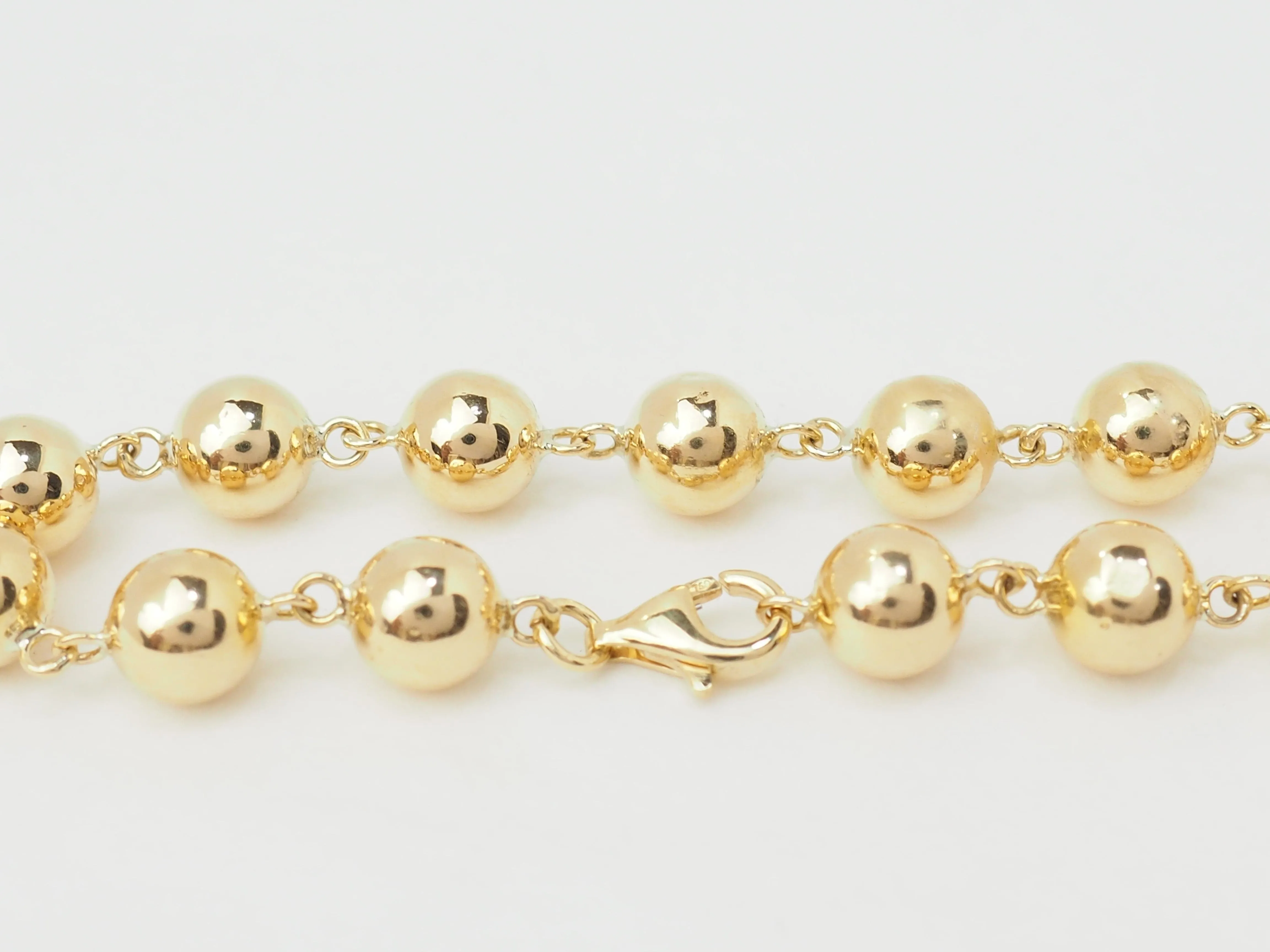 Bracelet Marseillais Boules en or jaune sold by 58 Facettes product image thumbnail 4