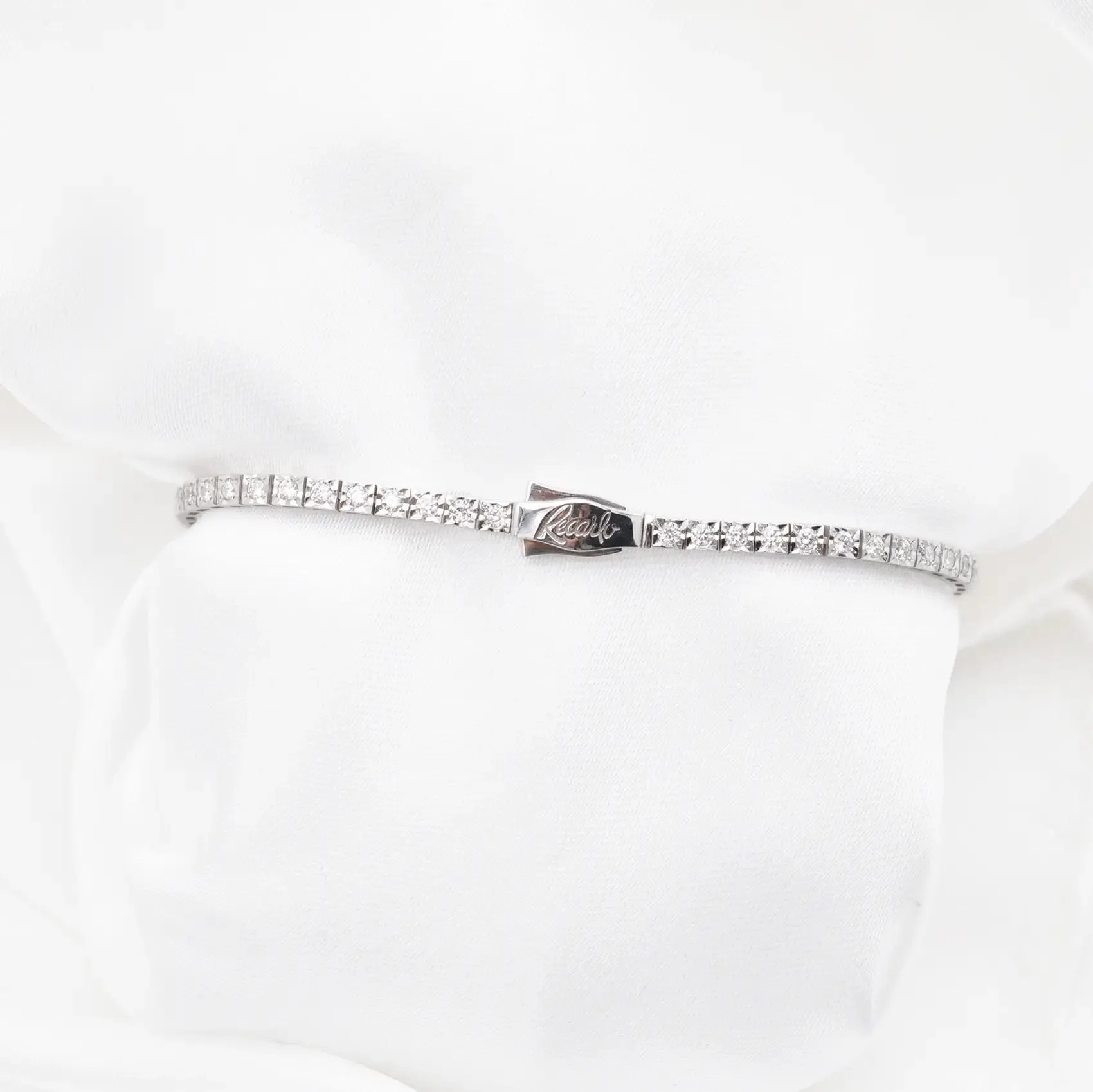 Bracelet de tennis Recarlo serti de diamants (1,15 carat) sold by 58 Facettes product image thumbnail 3