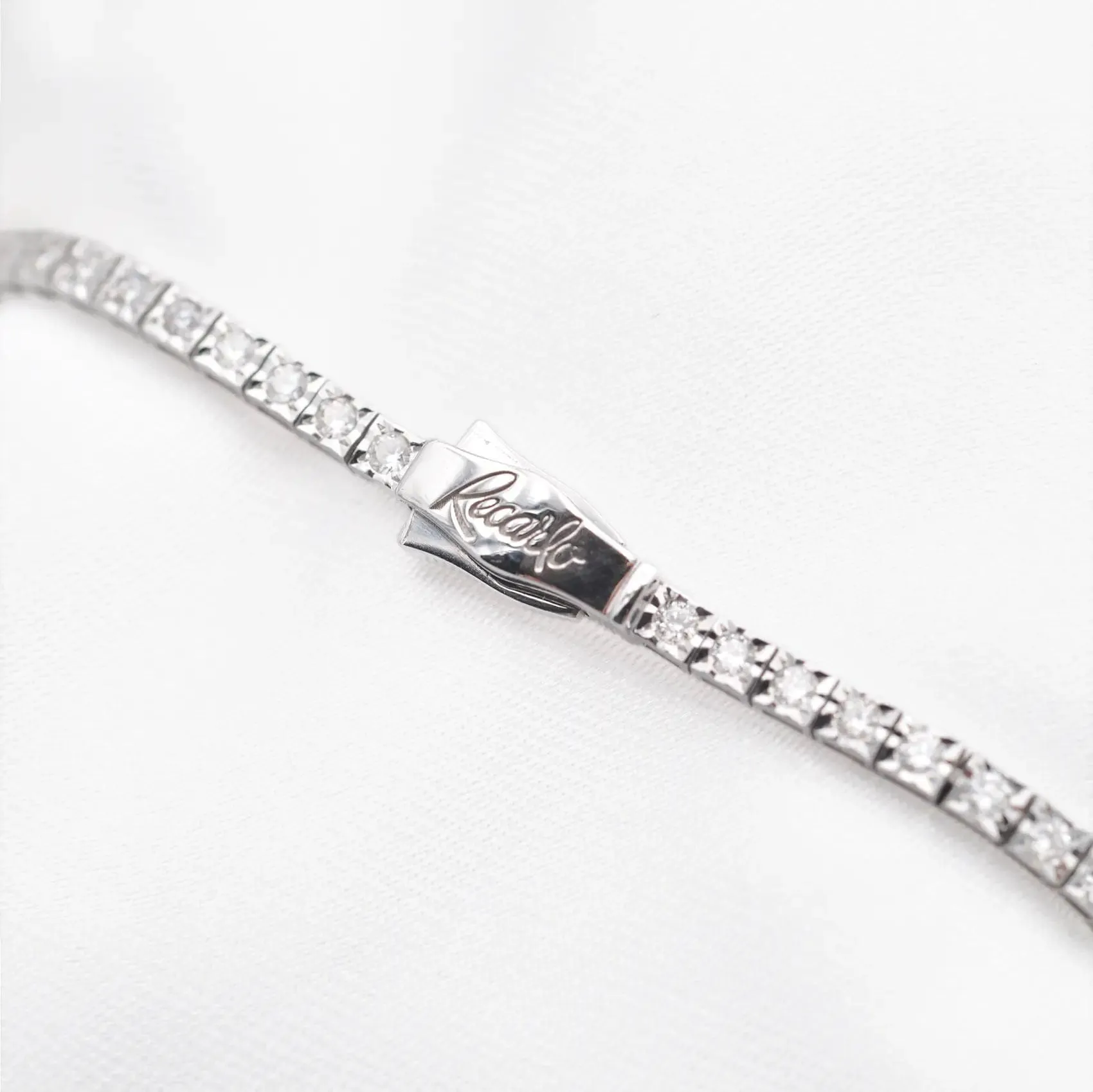 Bracelet de tennis Recarlo serti de diamants (1,15 carat) sold by 58 Facettes product image thumbnail 2