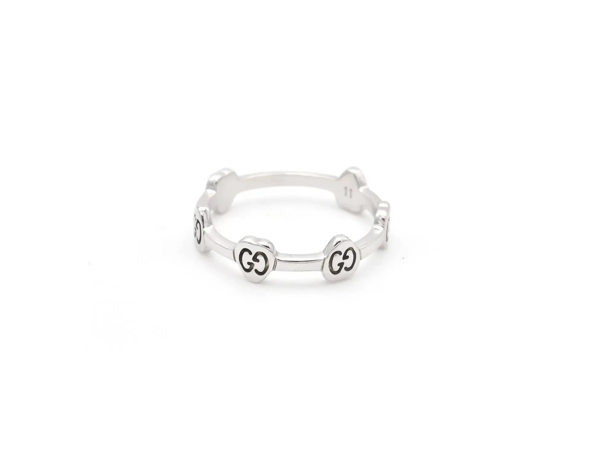 Bague Gucci en or blanc sold by 58 Facettes