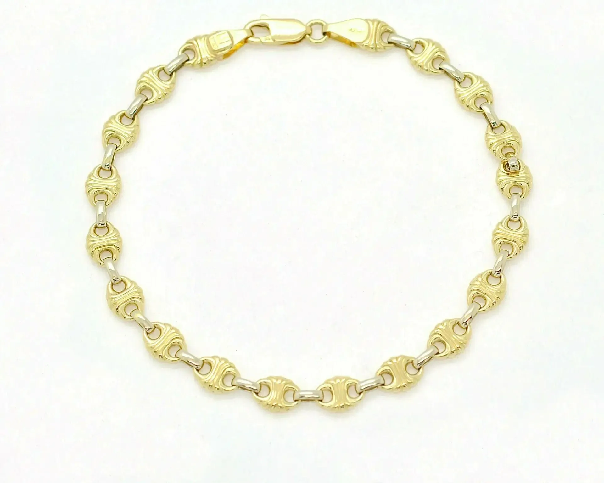Marco Bicego - Bracelet en or jaune et blanc 18 ct sold by 58 Facettes