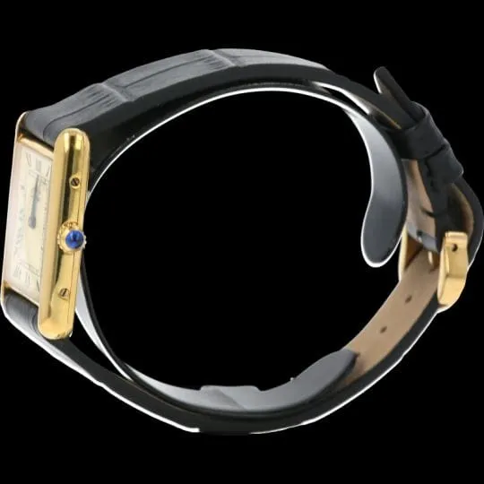 Cartier Montre Tank Vermeil sold by 58 Facettes product image thumbnail 4